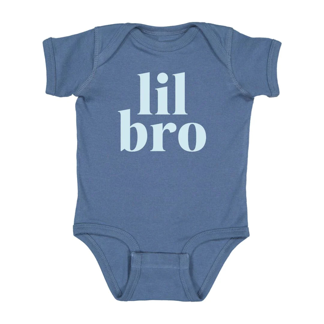 Lil Bro Short Sleeve Bodysuit-Little Sprout