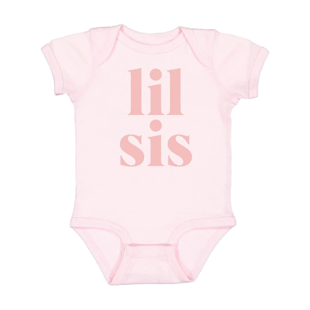 Lil Sis Short Sleeve Bodysuit-Little Sprout