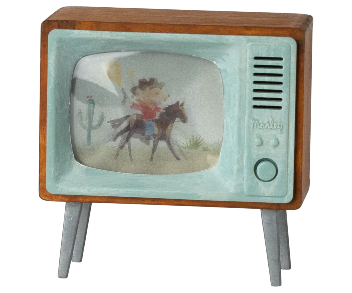 Maileg Television Mouse Little Sprout