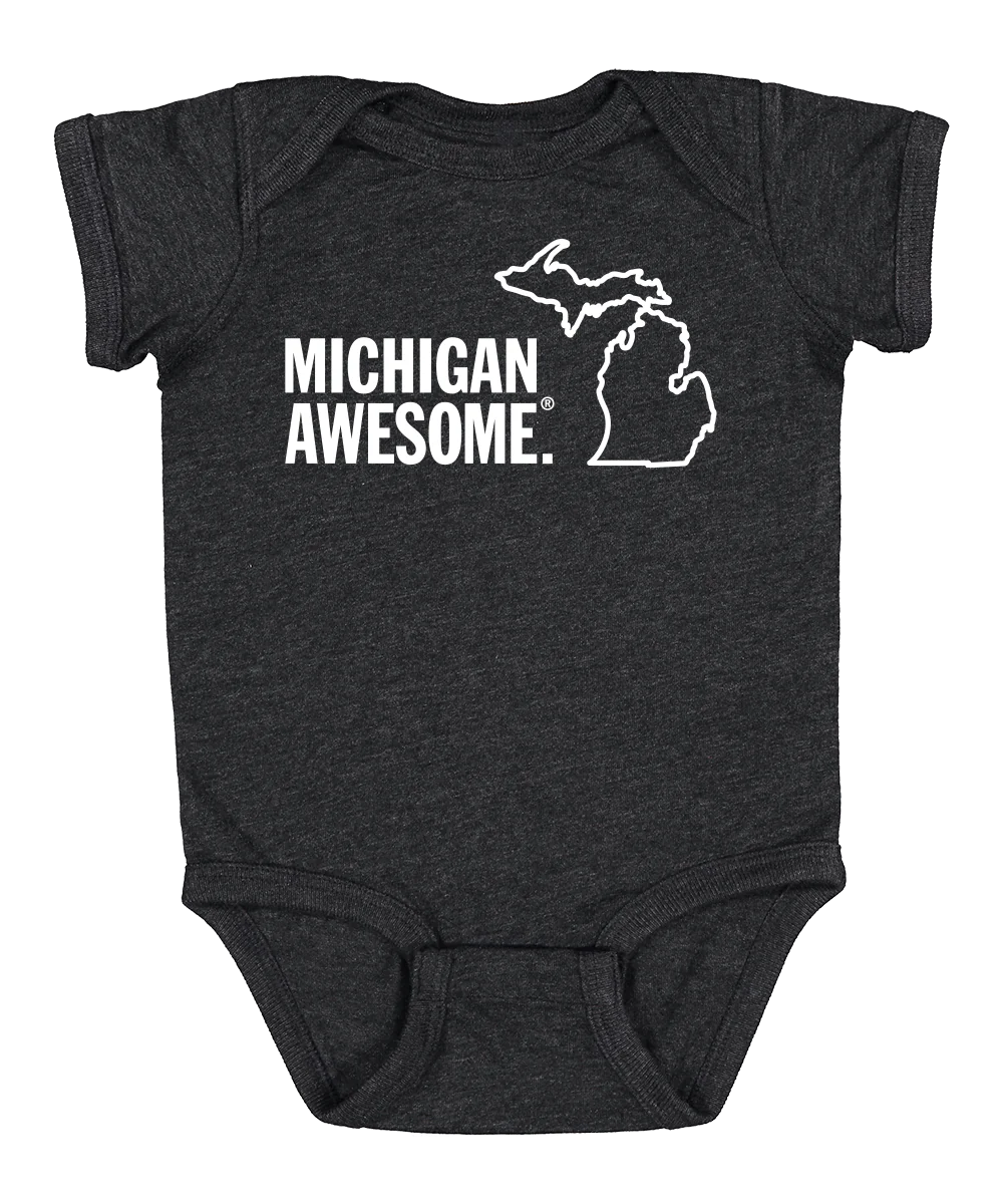 Michigan Awesome Onesie-Little Sprout