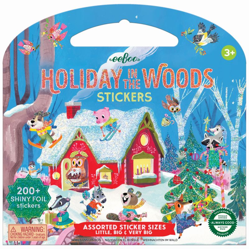 Holiday in the Woods Sticker-Little Sprout