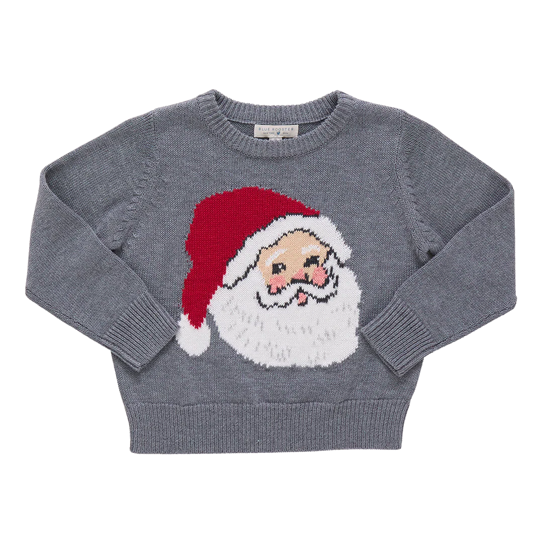 Pink Chicken Santa Sweater Little Sprout