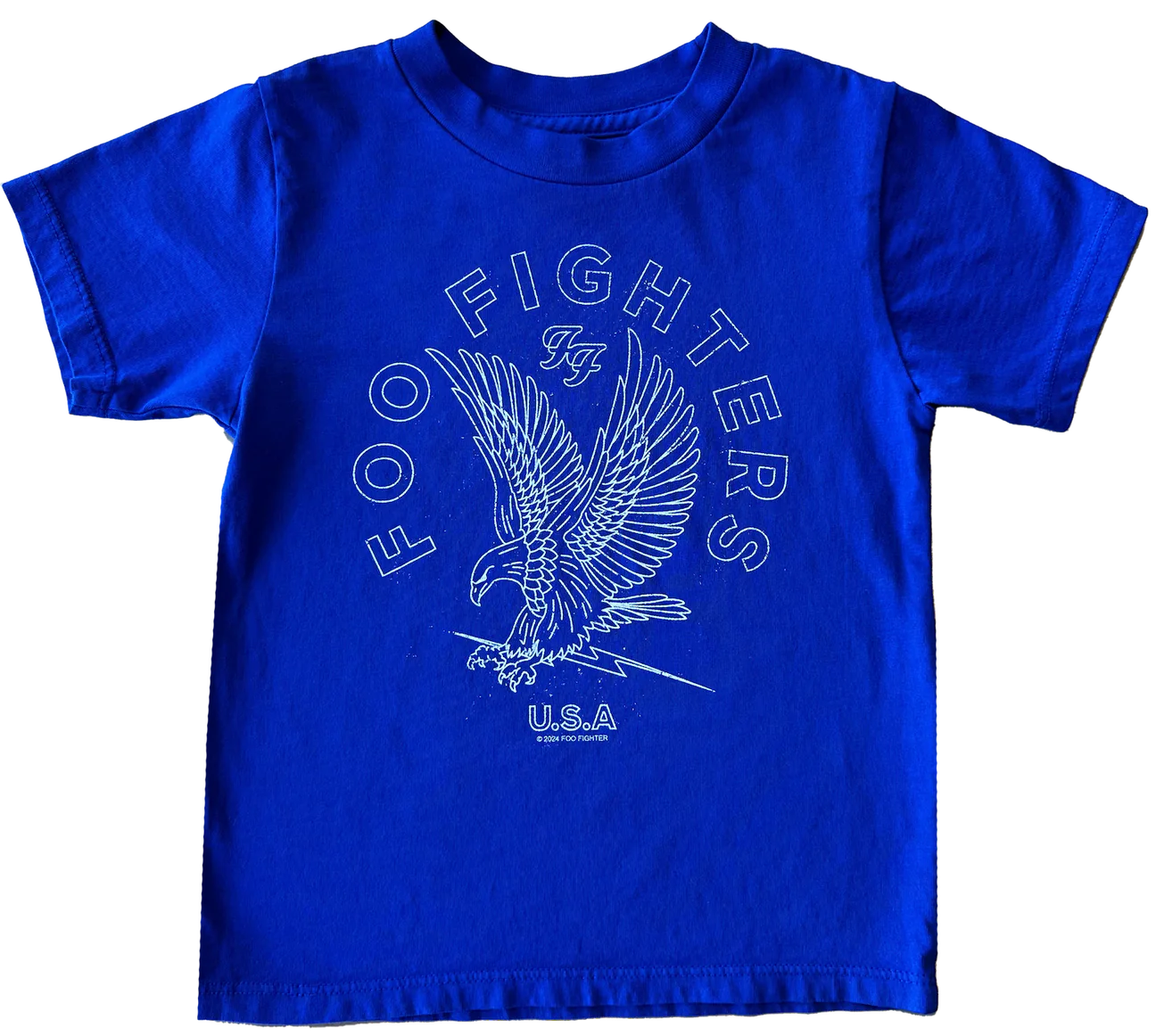 Foo Fighters Short Sleeve Tee - Tangled up in Blue-Little Sprout
