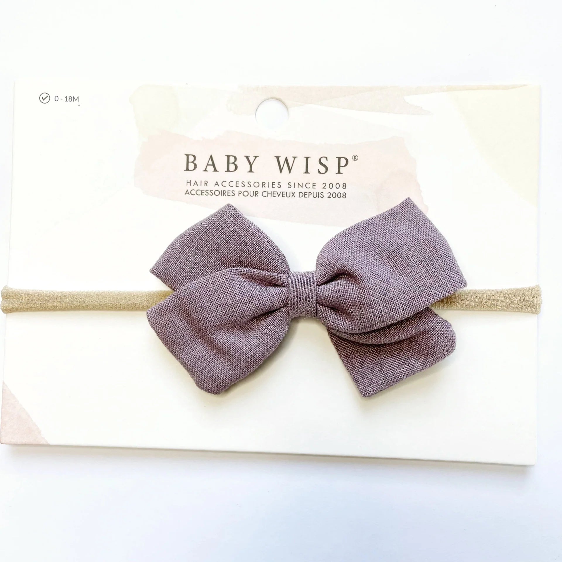 Emma Fabric Baby Bow Infant Headband-Little Sprout