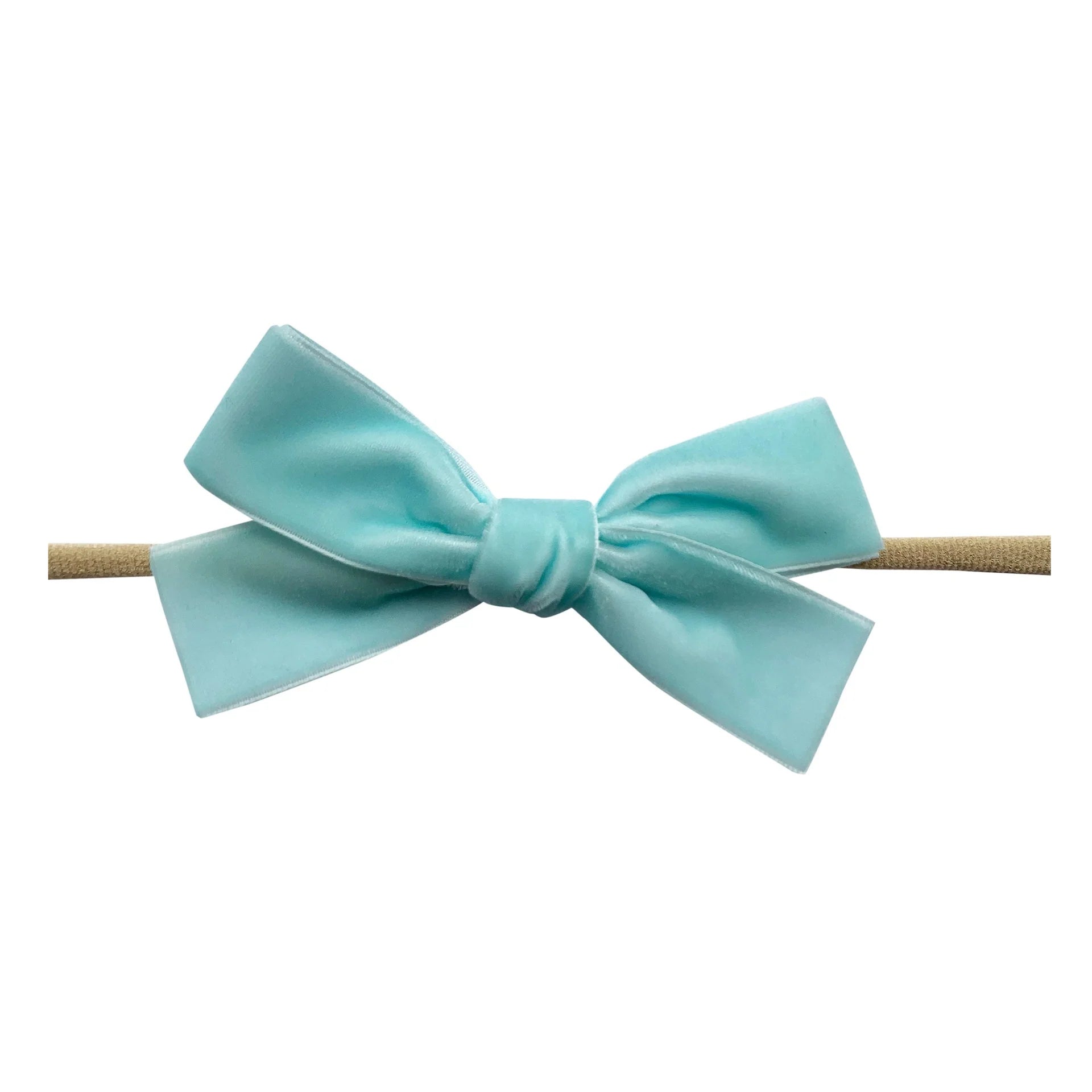 Velvet Hand Tied Bow-Little Sprout