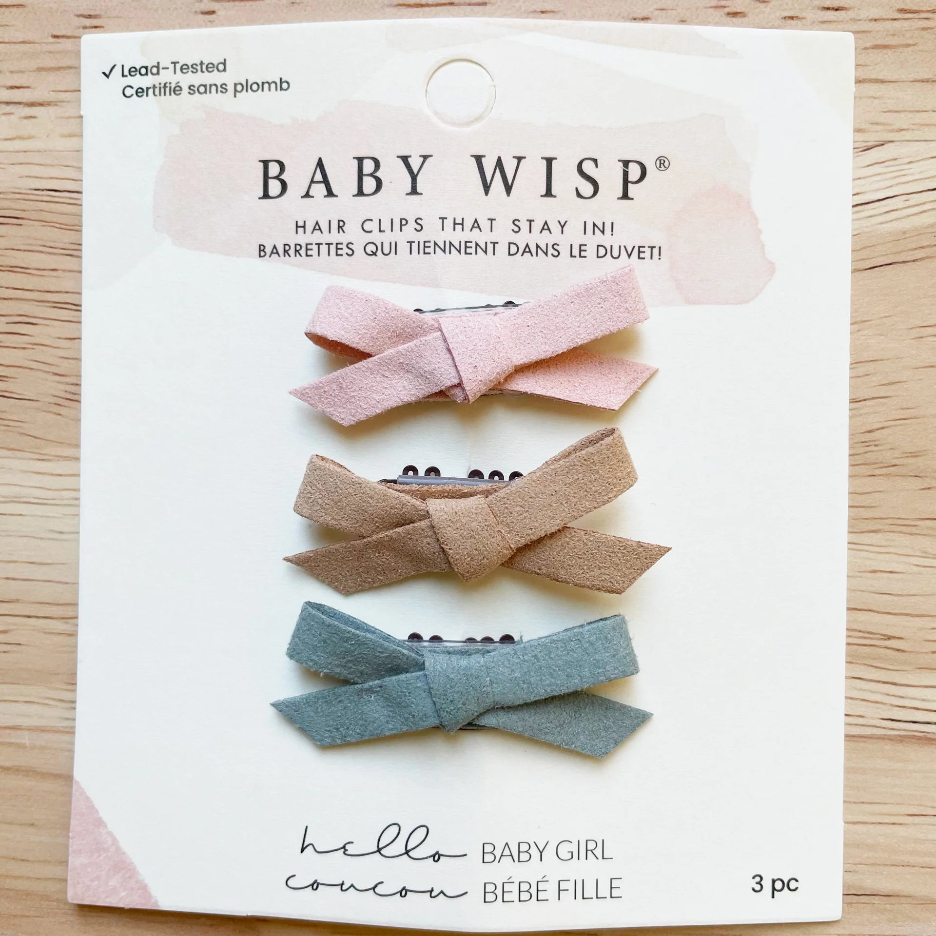 3 Tiny Faux Suede Giftset-Little Sprout