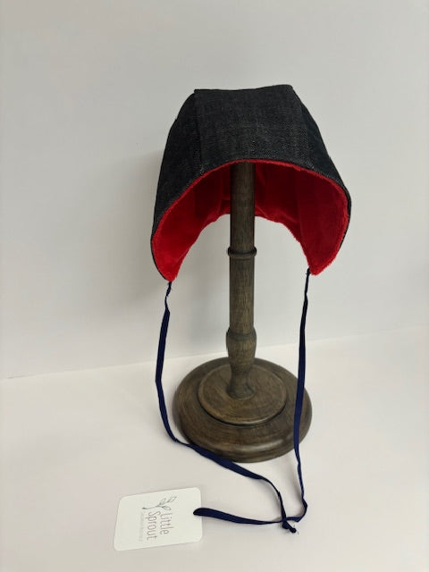 Reversible Baby Bonnet-Little Sprout