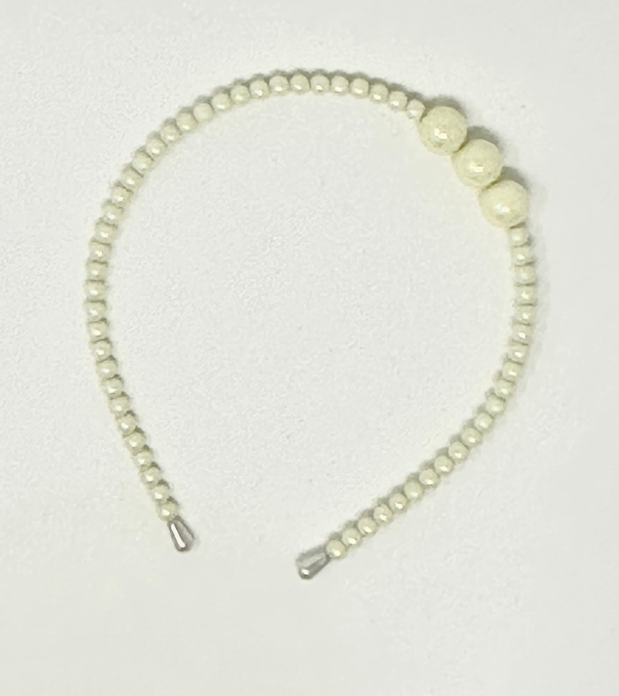 Pearl Headband with Large Pearl Accents-Little Sprout