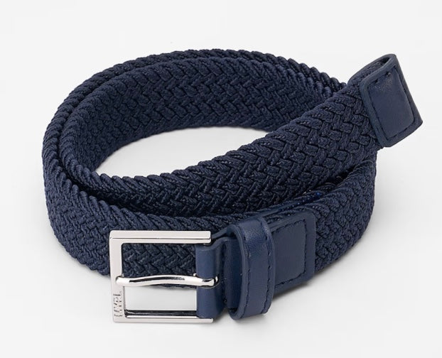 Woven Belt - Navy-Little Sprout