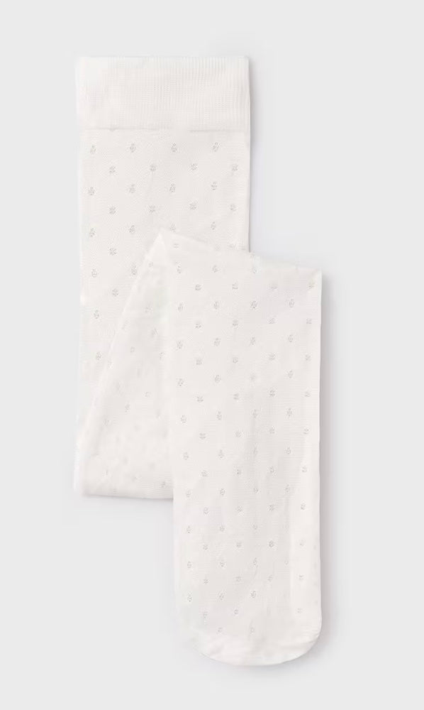 Plumeti Polka Dot Tights-Little Sprout