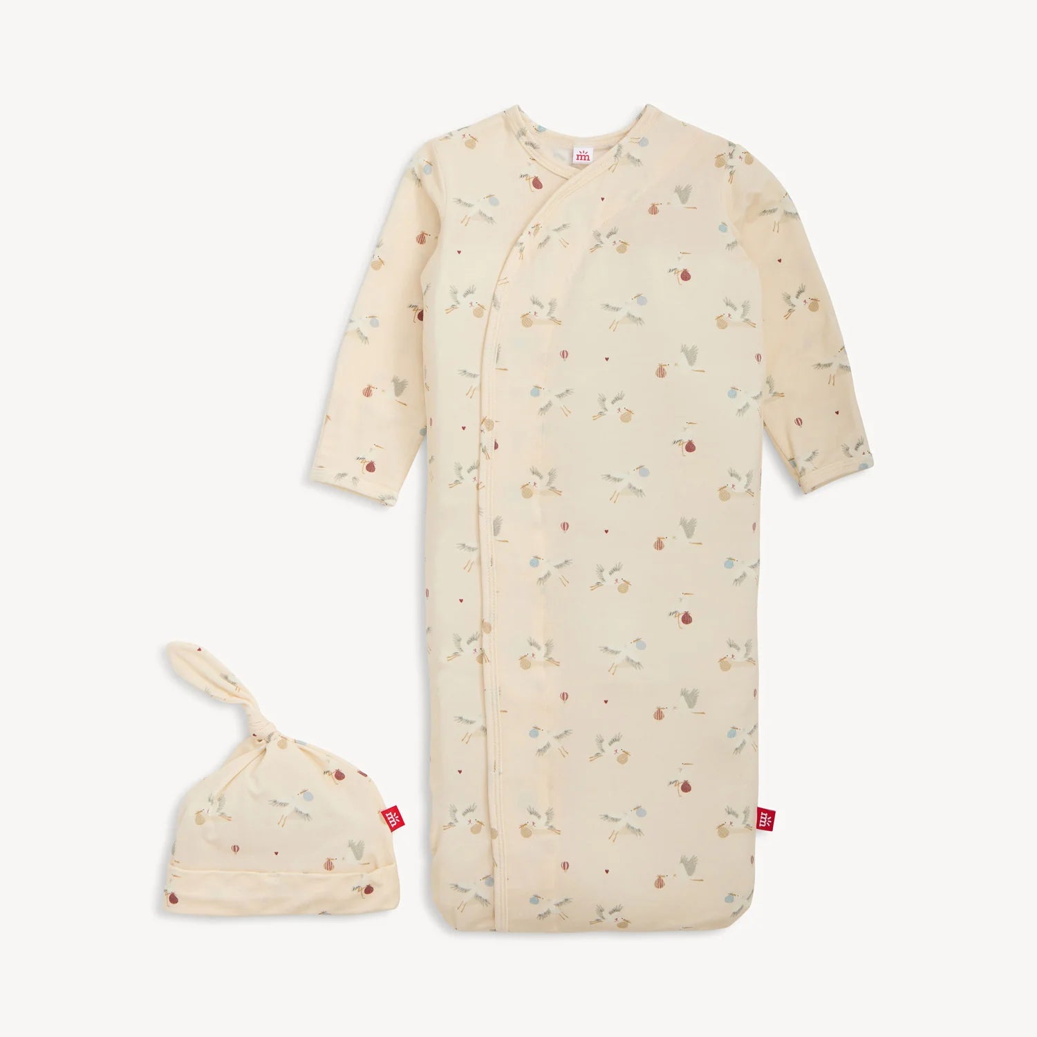 Special Delivery Modal Magnetic Gown + Hat Set Little Sprout