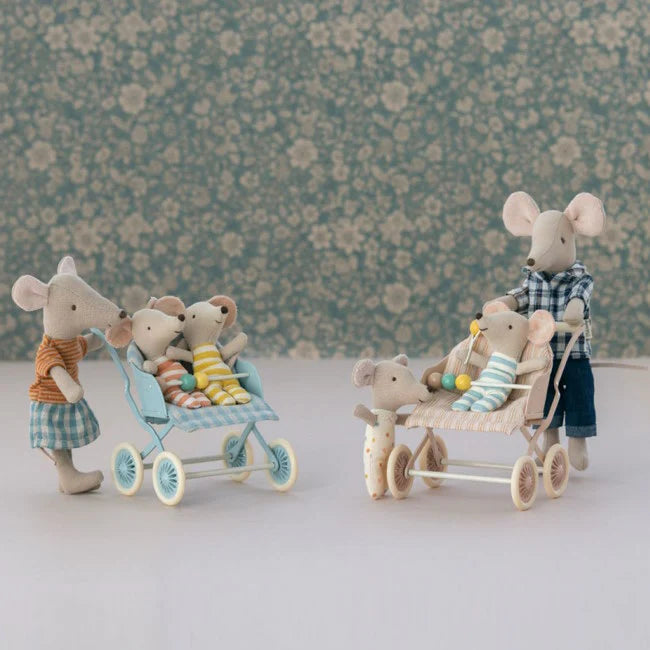 Triplets, Baby Mice In Matchbox-Little Sprout