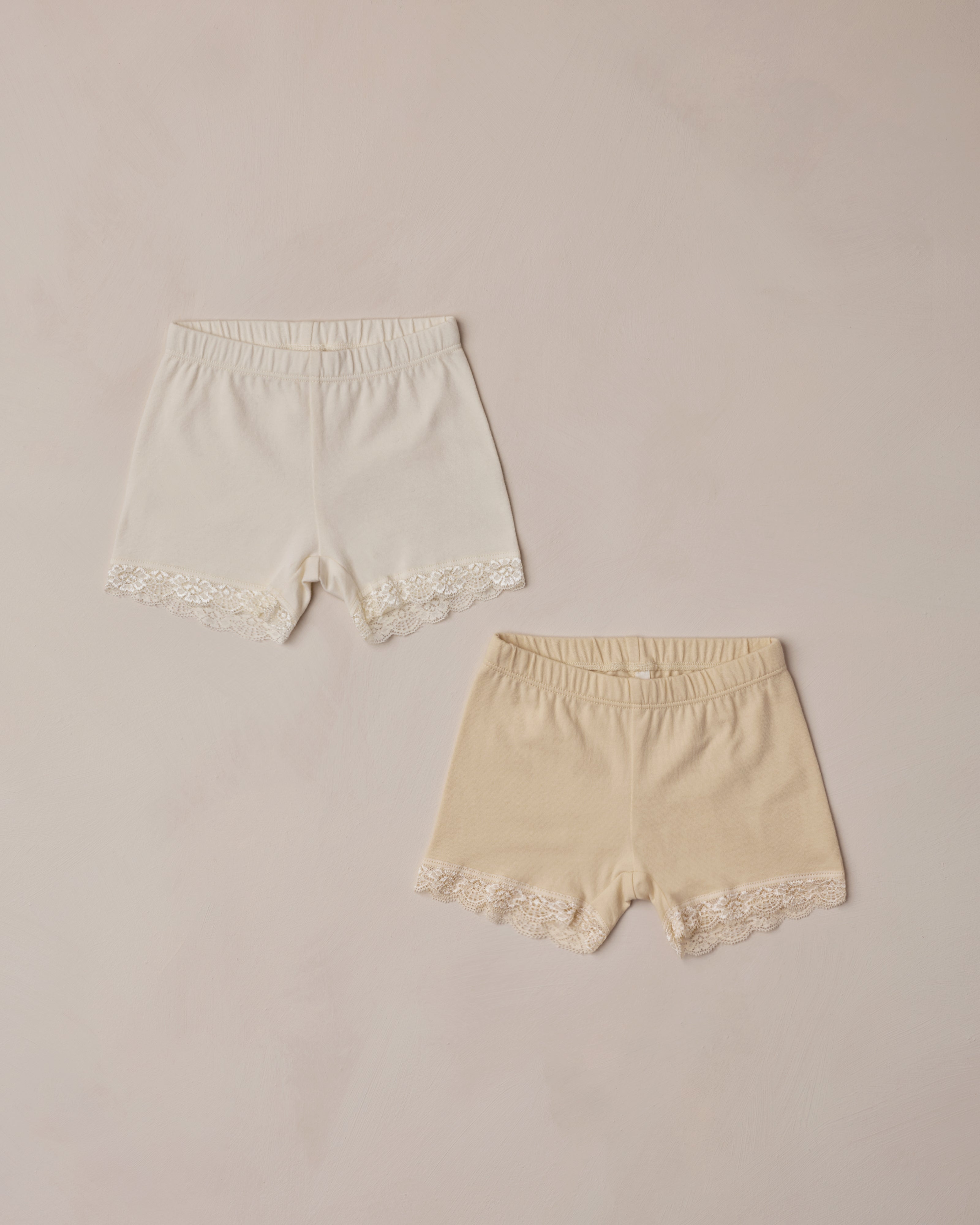 Noralee Cartwheel Shorts Ivory Ecru Little Sprout