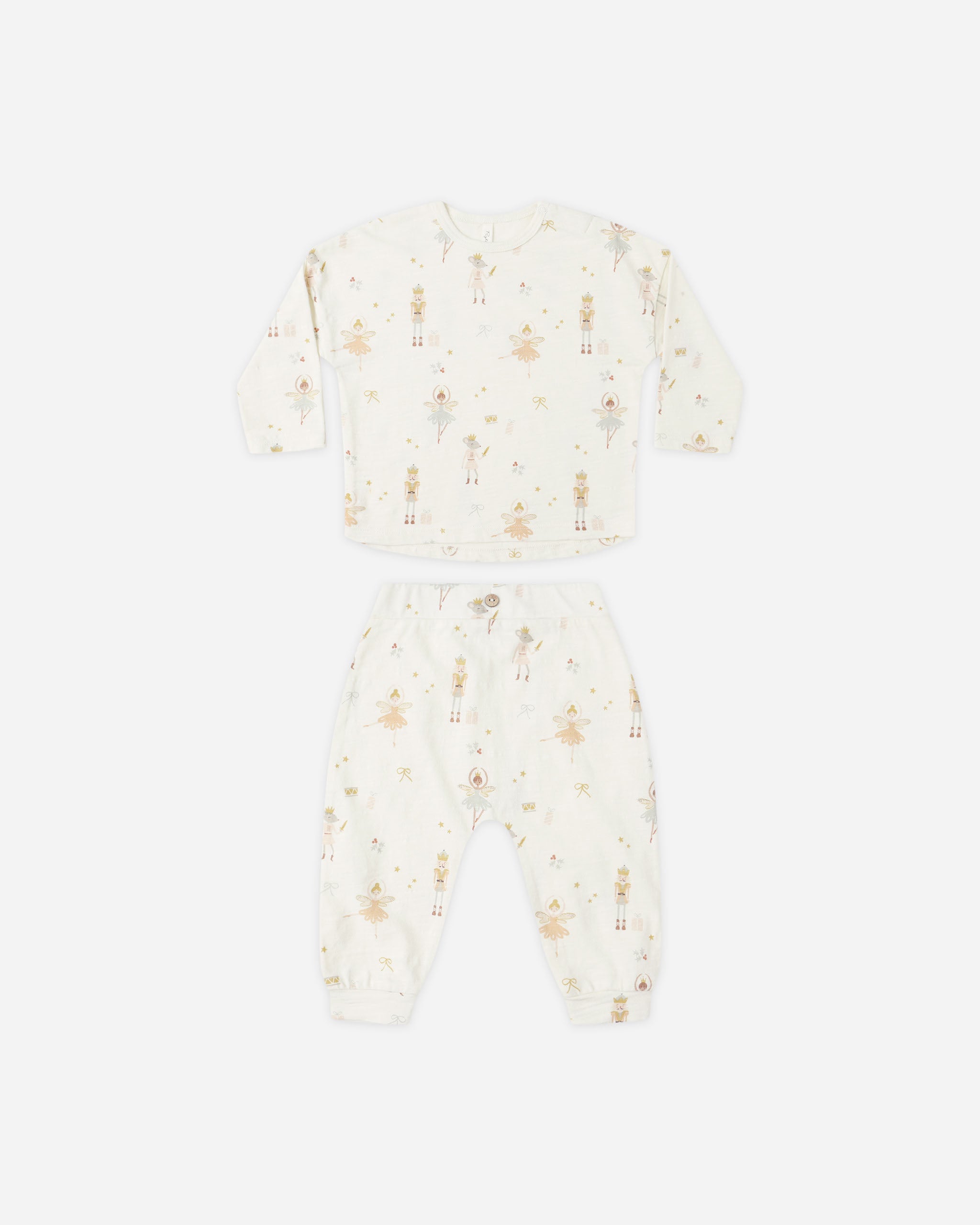 Long Sleeve Tee and Pant Set Nutcracker Little Sprout