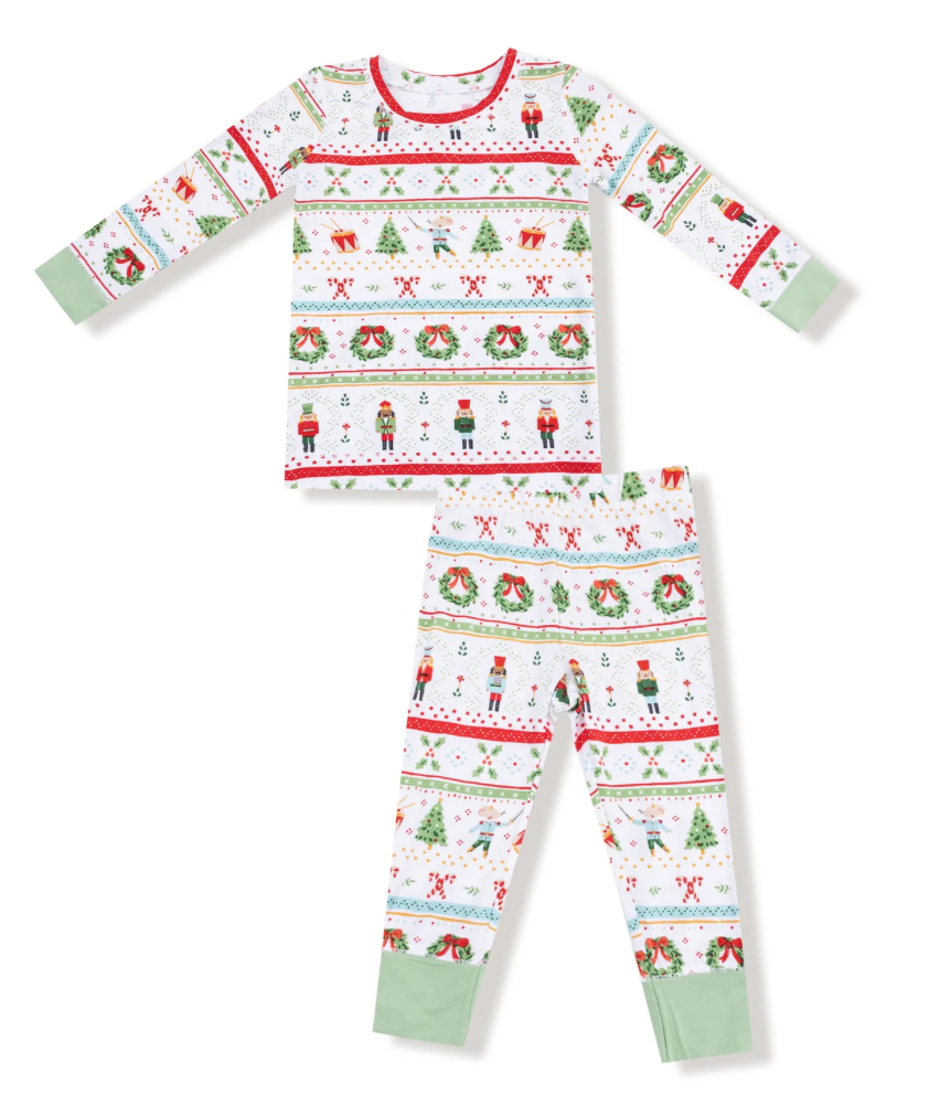 Long Sleeve Loungewear Set Nutcracker Fair Isle