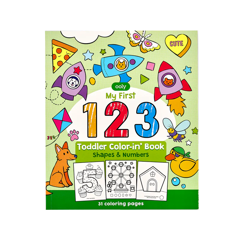 Toddler Coloring Book-Little Sprout