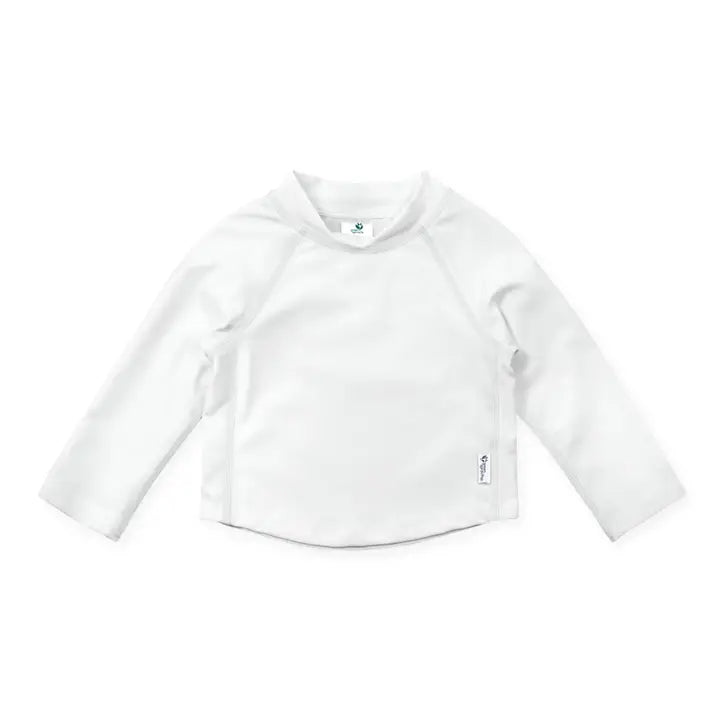 Eco Rashguard - White-Little Sprout