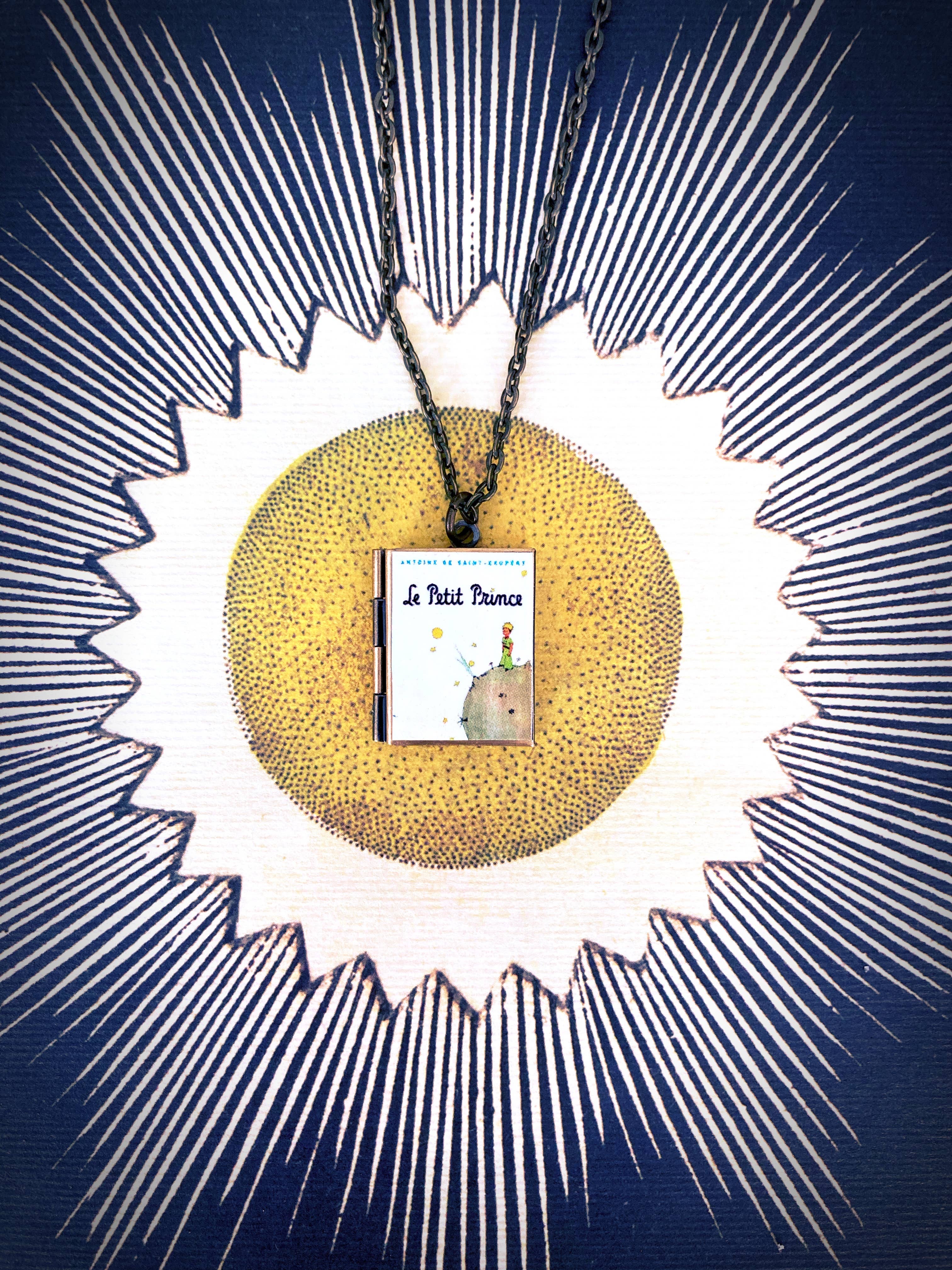 Book Locket The Little Prince (French Edition): Bronze-Little Sprout