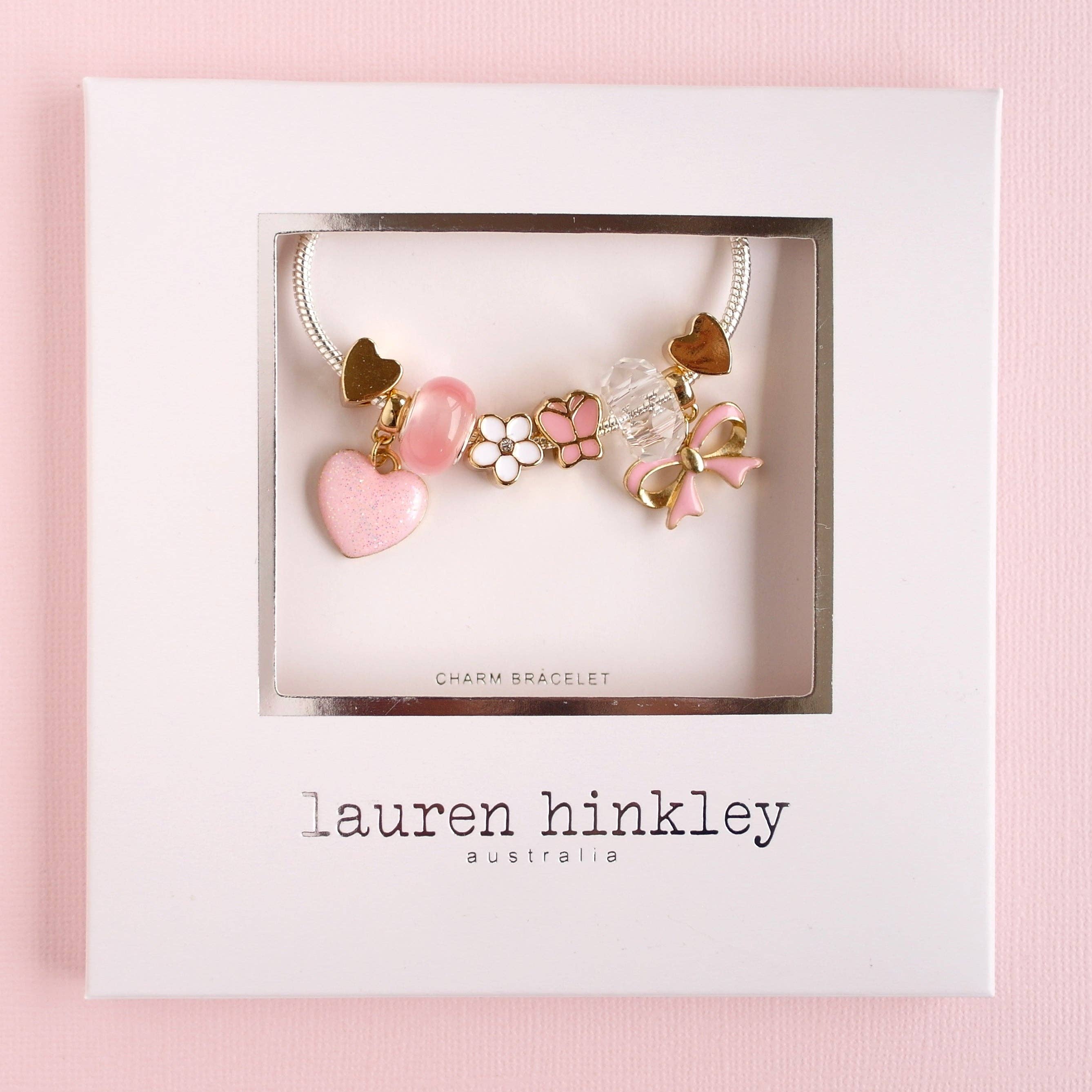Pink Fantasia Charm Bracelet: Boxed-Little Sprout
