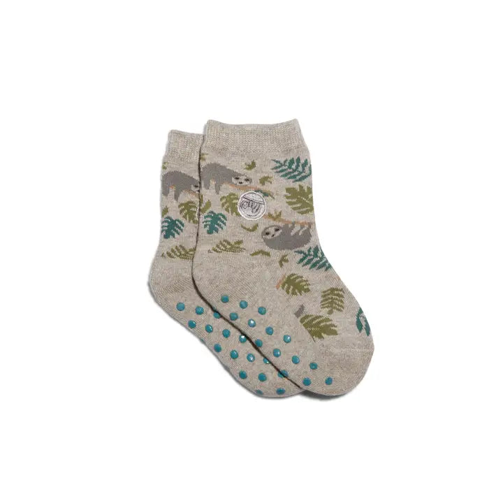 Kids Socks that Protect Sloths 1-3 YR-Little Sprout