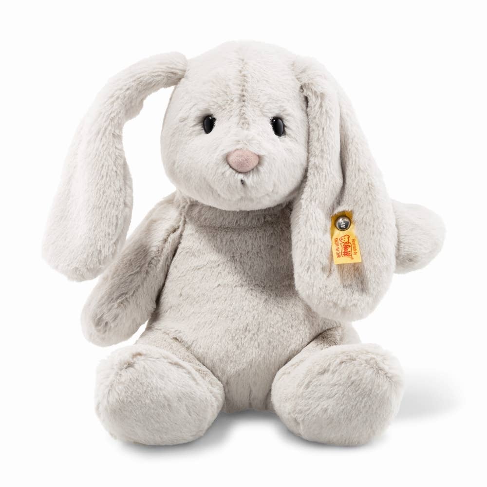 Hoppie Bunny Rabbit Plush Stuffed Toy, 11 Inches-Little Sprout