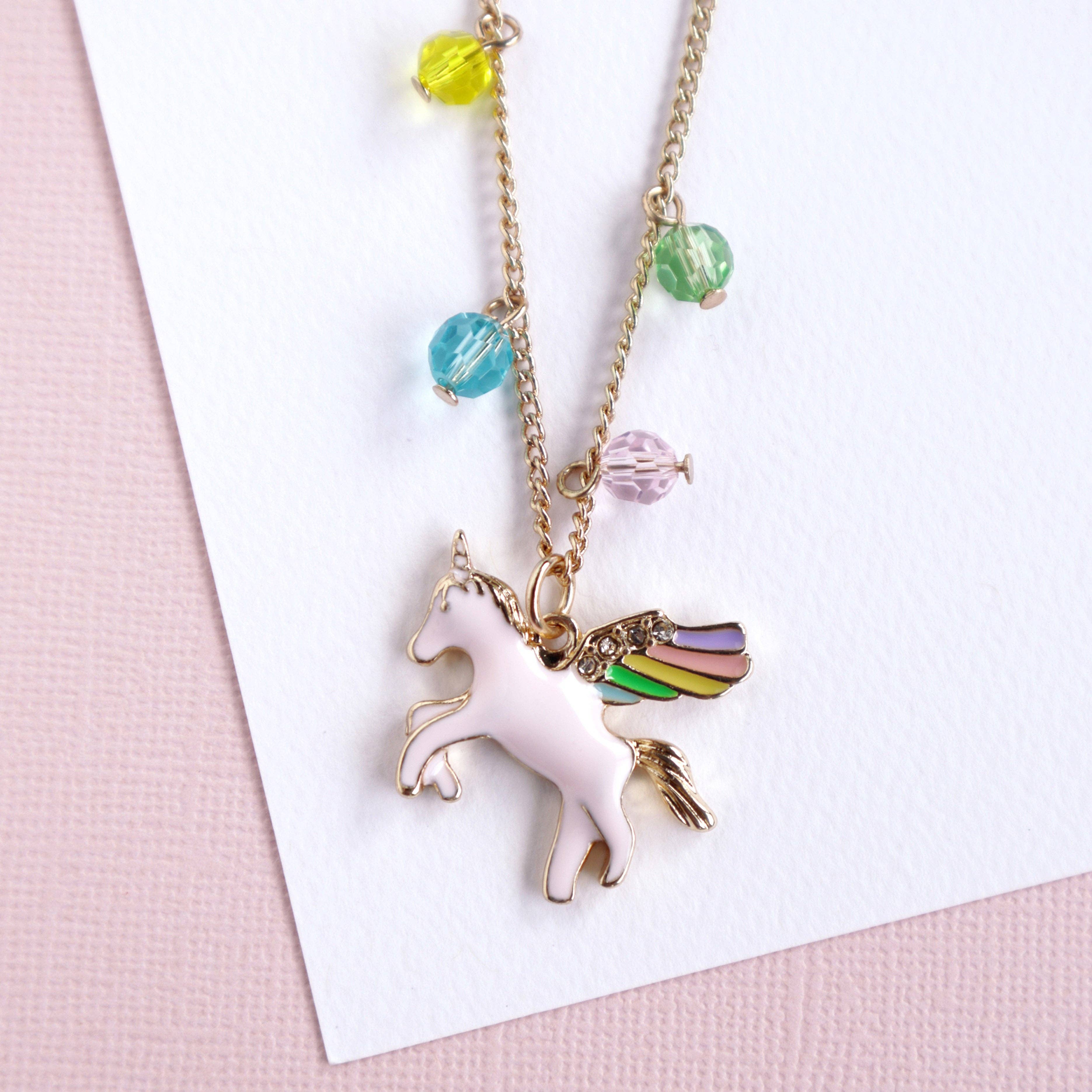 Celestial Unicorn Necklace-Little Sprout