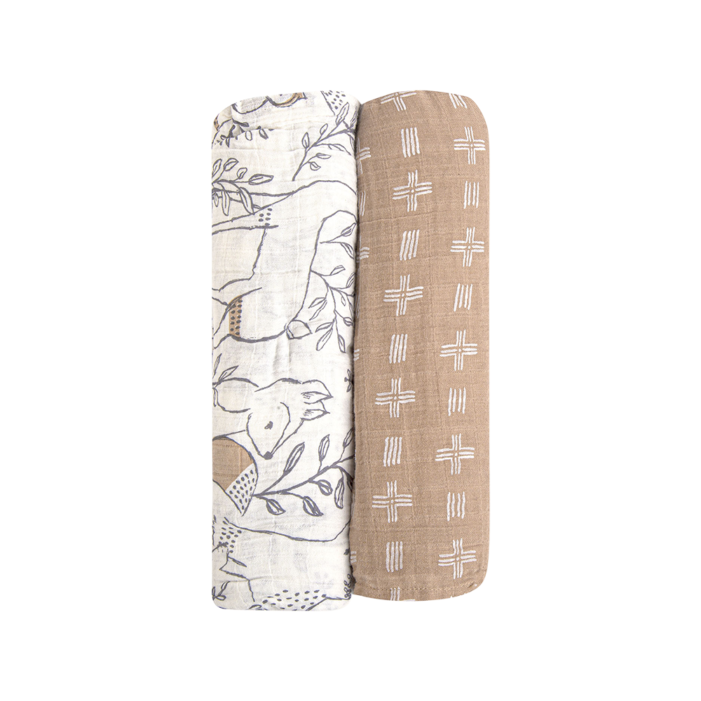 Ezra 2-Pc. Swaddle Wraps