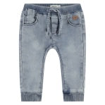 Baby Boys Jogger Denim - Medium Blue-Little Sprout