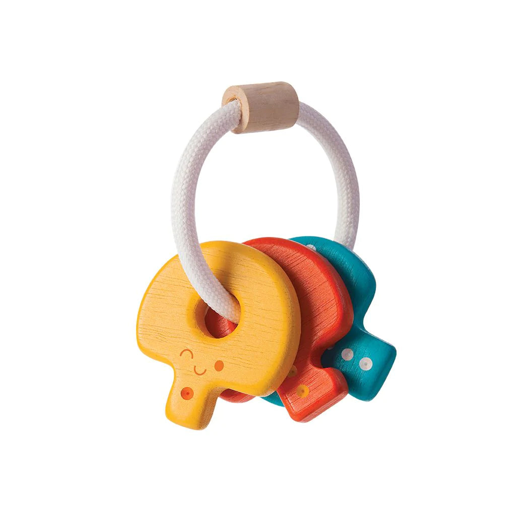 Baby Key Rattle - classic-Little Sprout