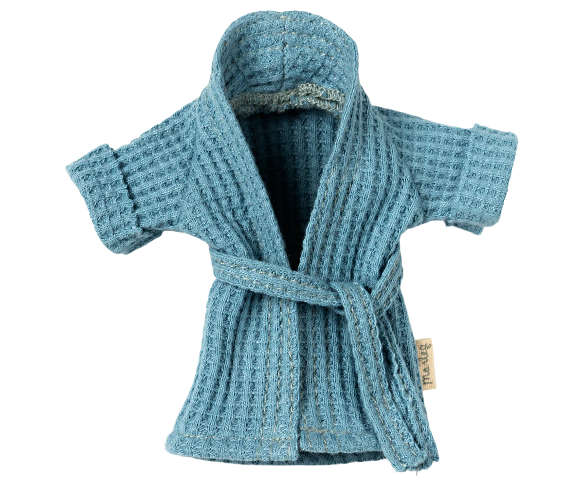 Bathrobe, Mum/Dad Mouse - Dusty Blue-Little Sprout