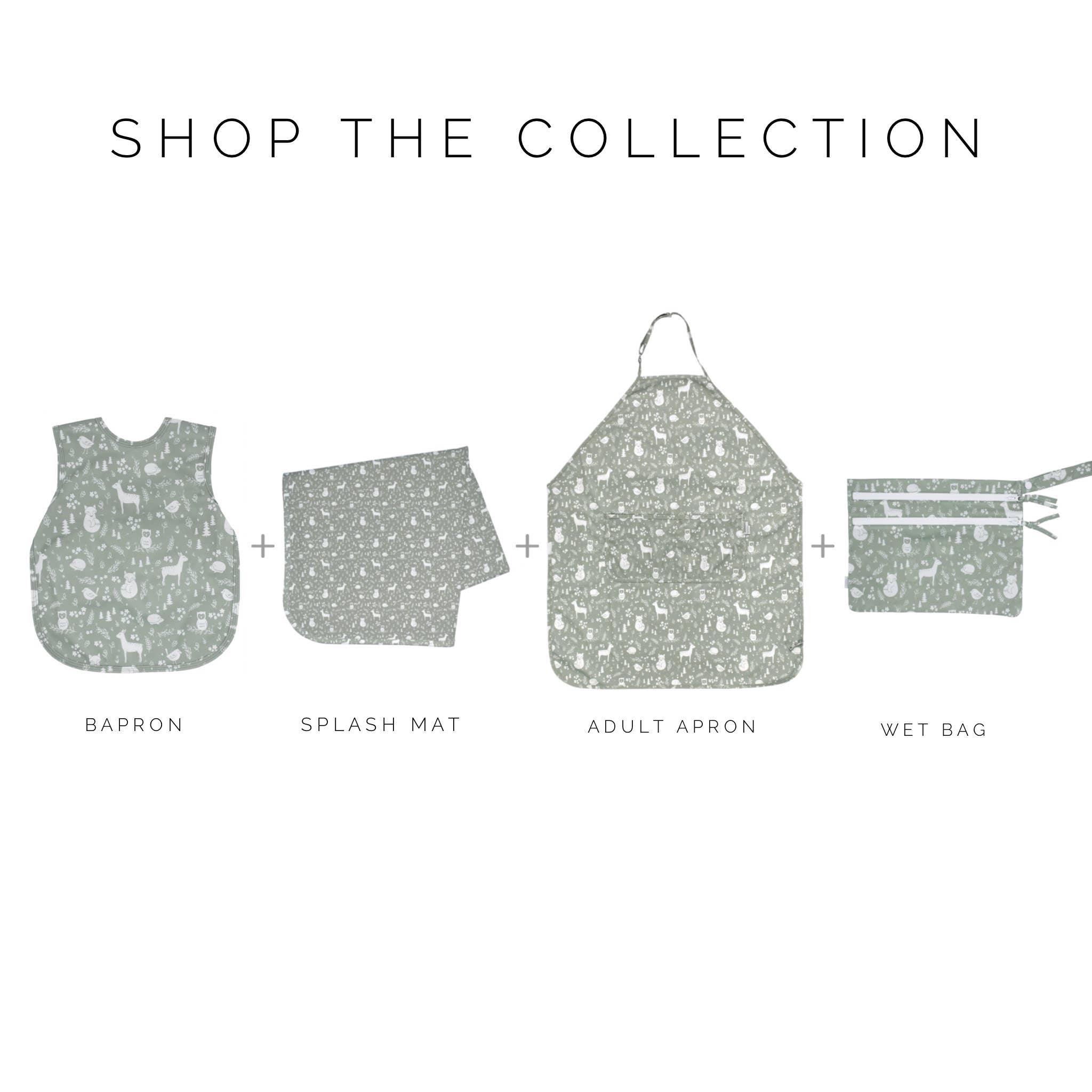 Forest Friends Waterproof Wet Bag-Little Sprout