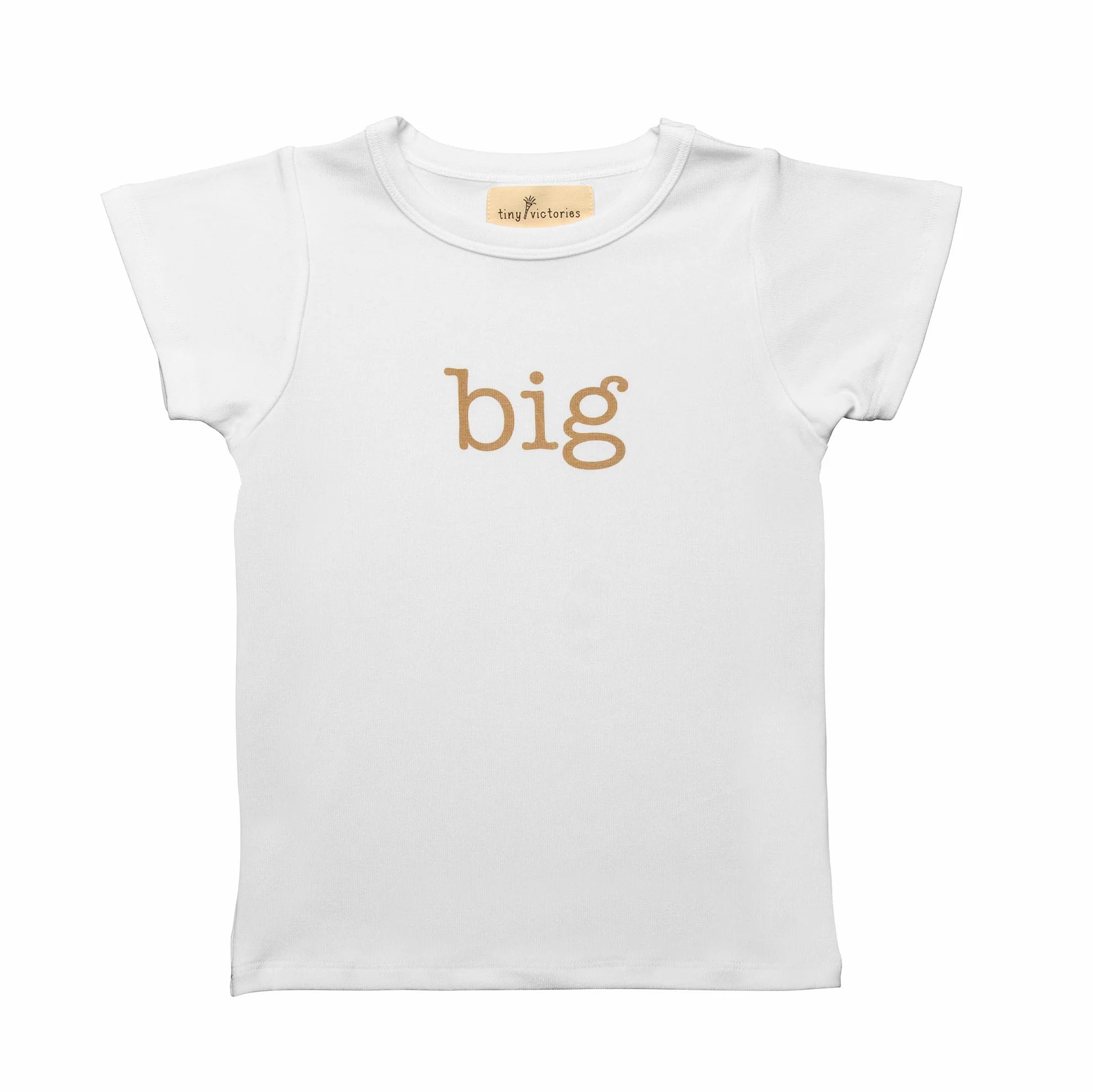Big Tan Tee-Little Sprout