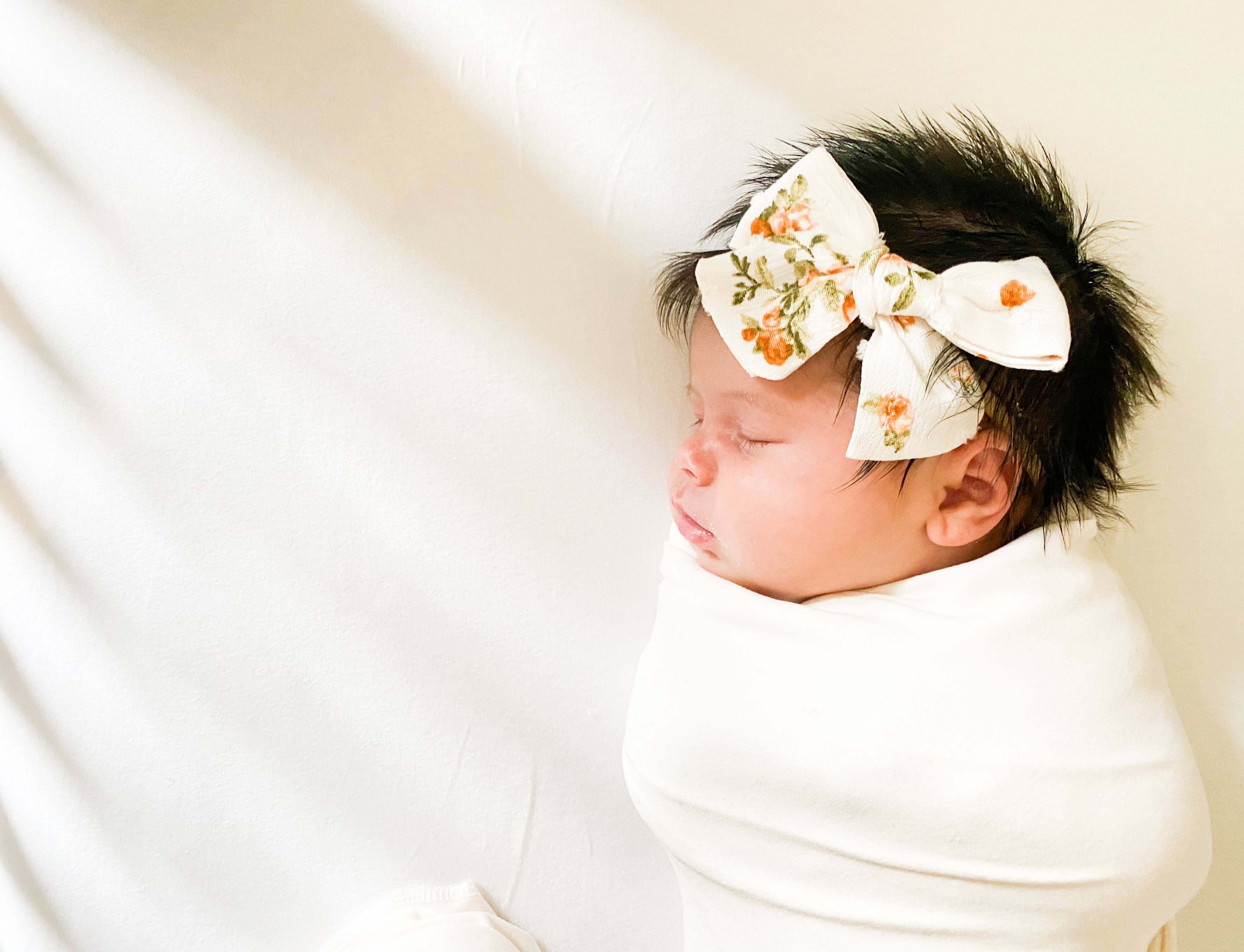Light Blue Schoolgirl Bow: Clip-Little Sprout