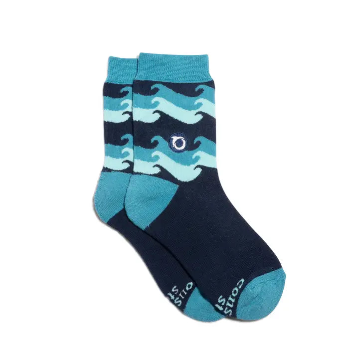 Kids Socks that Protect Oceans 4-6Y-Little Sprout
