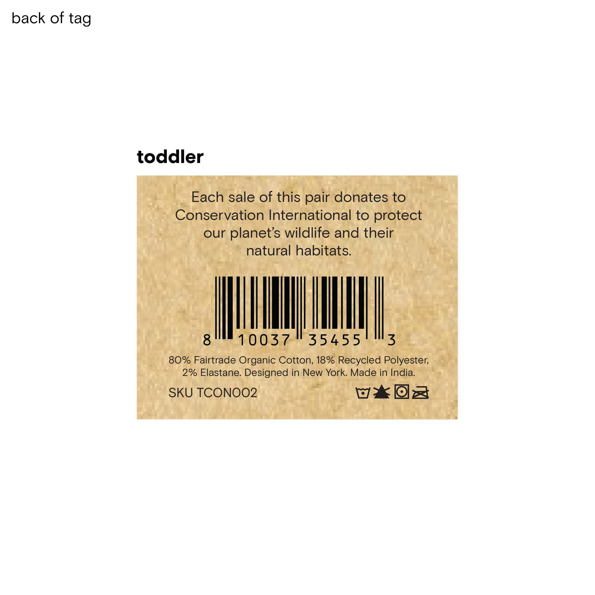 Kids Socks that Protect Elephants: Toddler
