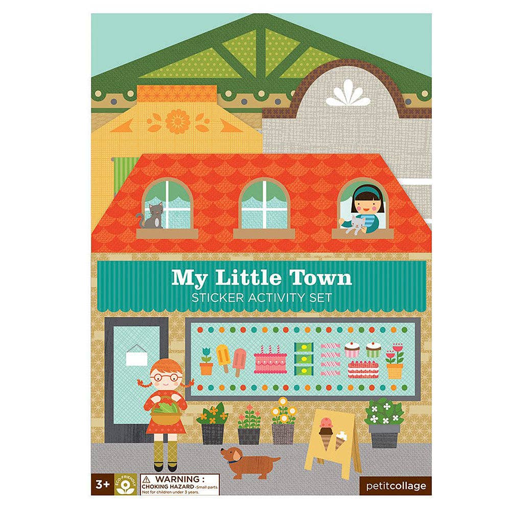 My Little Town Sticker Activity Set-Little Sprout