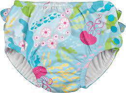 Ruffle Snap Swim Diaper-Little Sprout