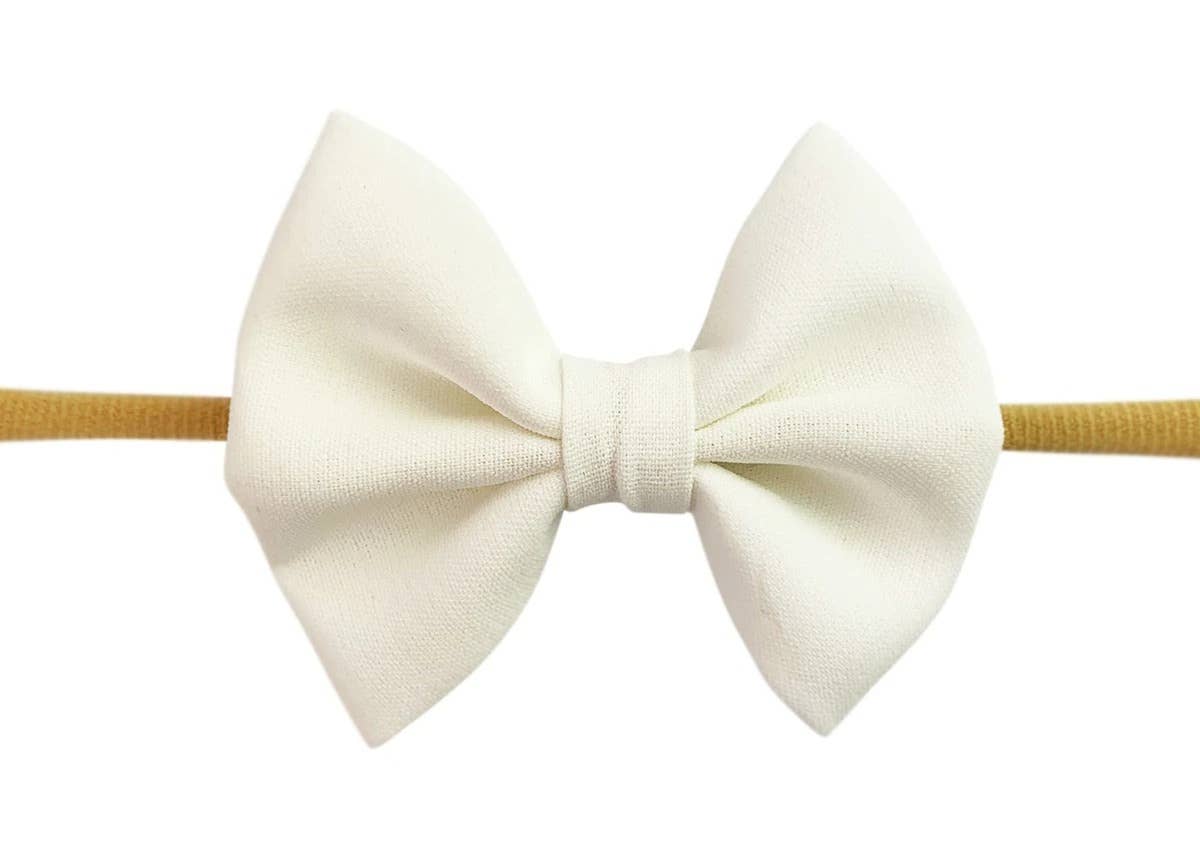 Infant Headband - Fanny Hair Bow Headband for Babies: Black-Little Sprout