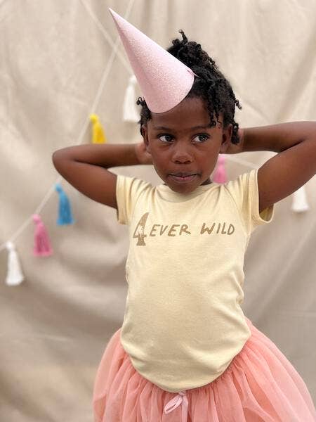 4 EVER WILD TEE: 4yrs