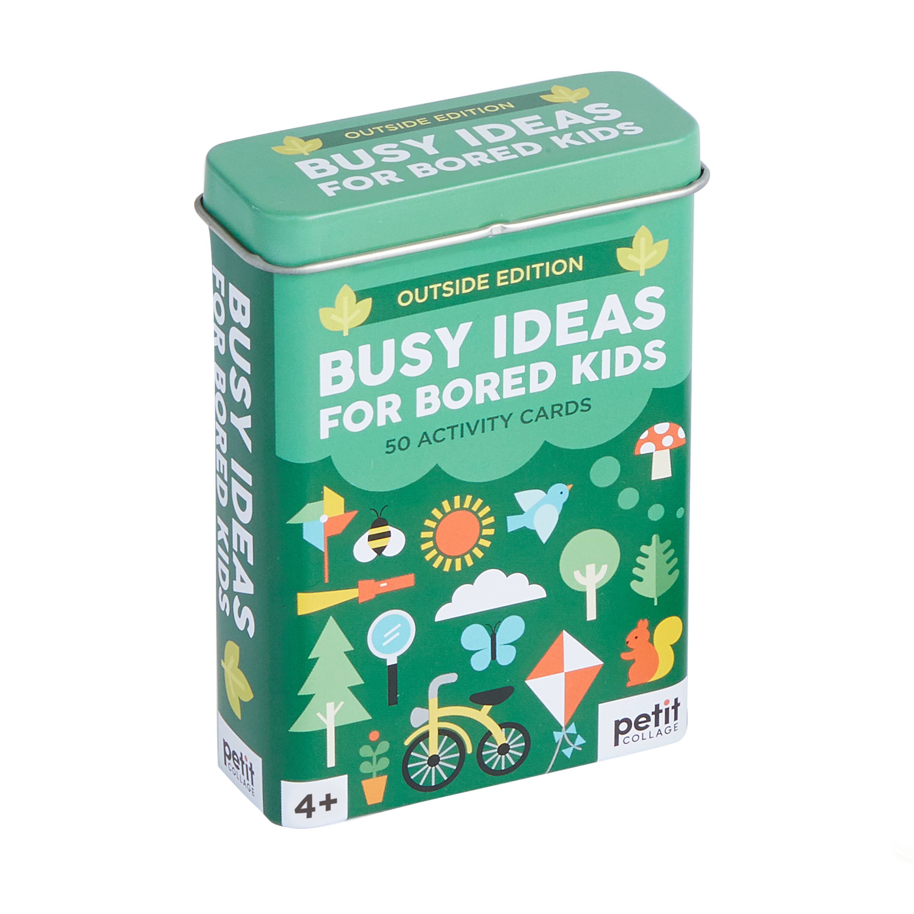 Busy Ideas for Bored Kids: Outdoor Edition-Little Sprout
