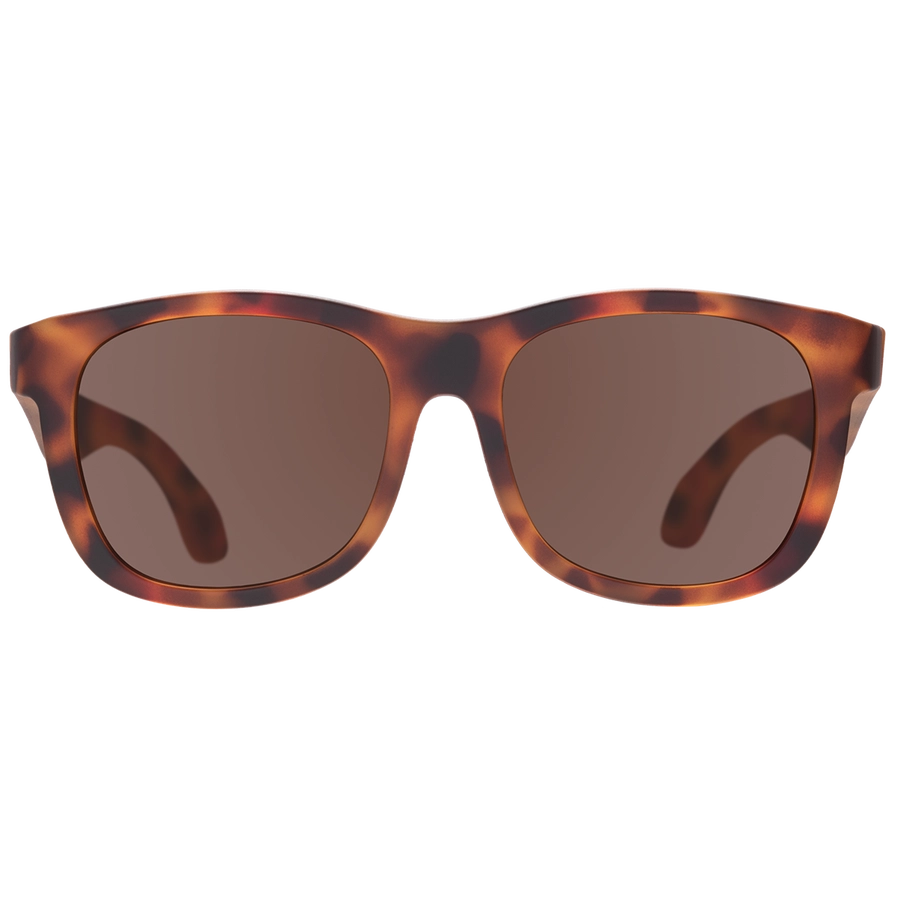Baby and Kids Tortoise Shell Navigator Sunglasses - Ages 3-5-Little Sprout