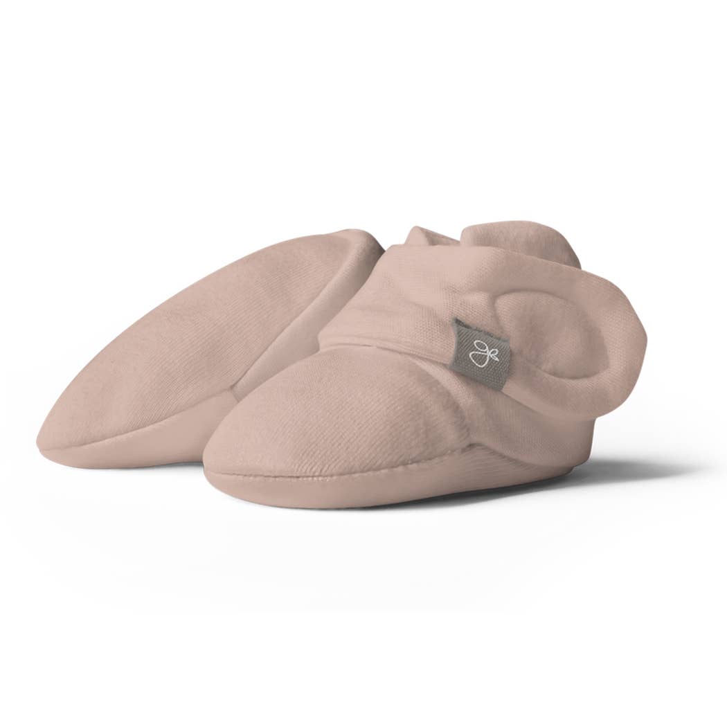 Viscose Bamboo + Organic Cotton Baby Boots - Rose: 0-3M-Little Sprout