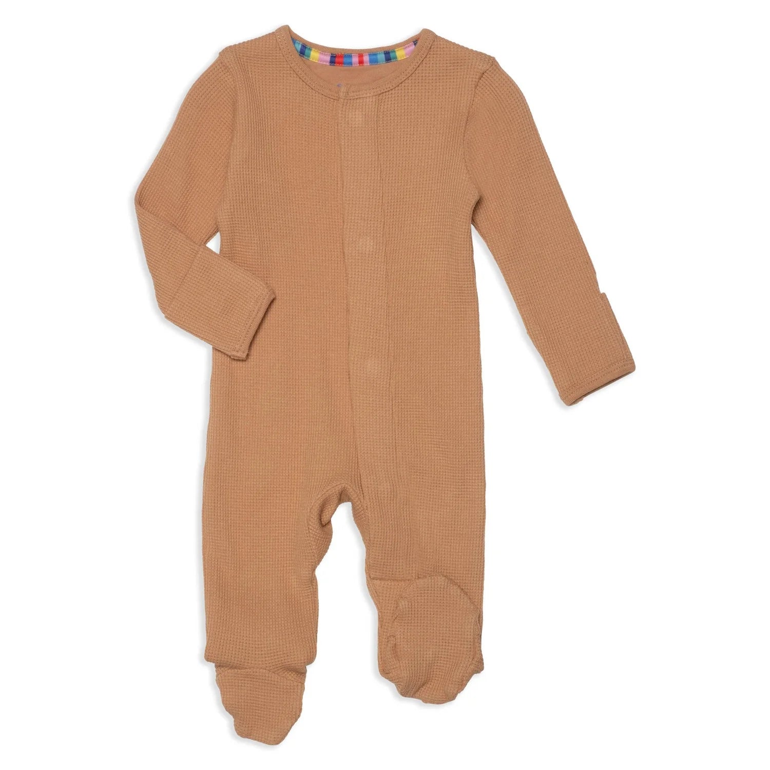 Doe Waffle Magnetic Modal Footie-Little Sprout