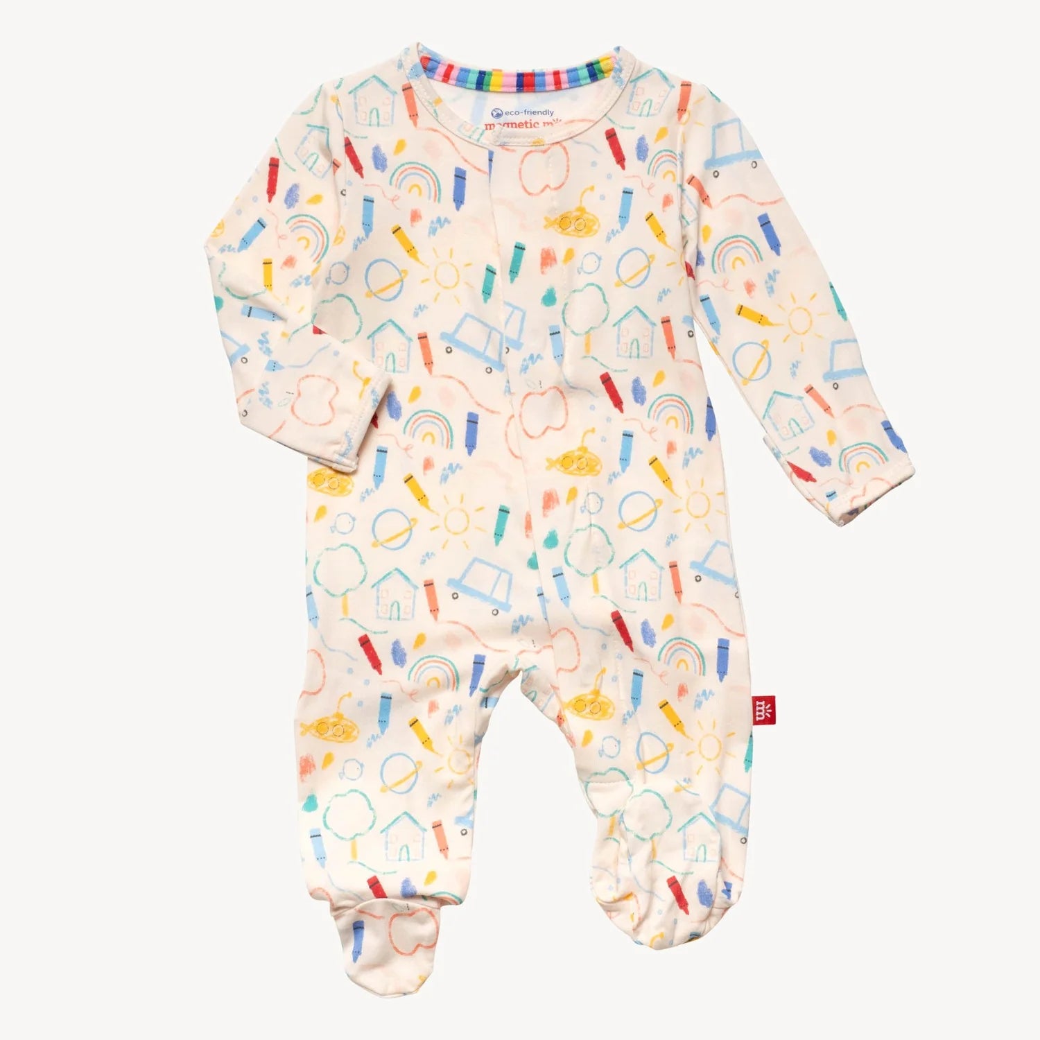 Doodle Pop Footie-Little Sprout