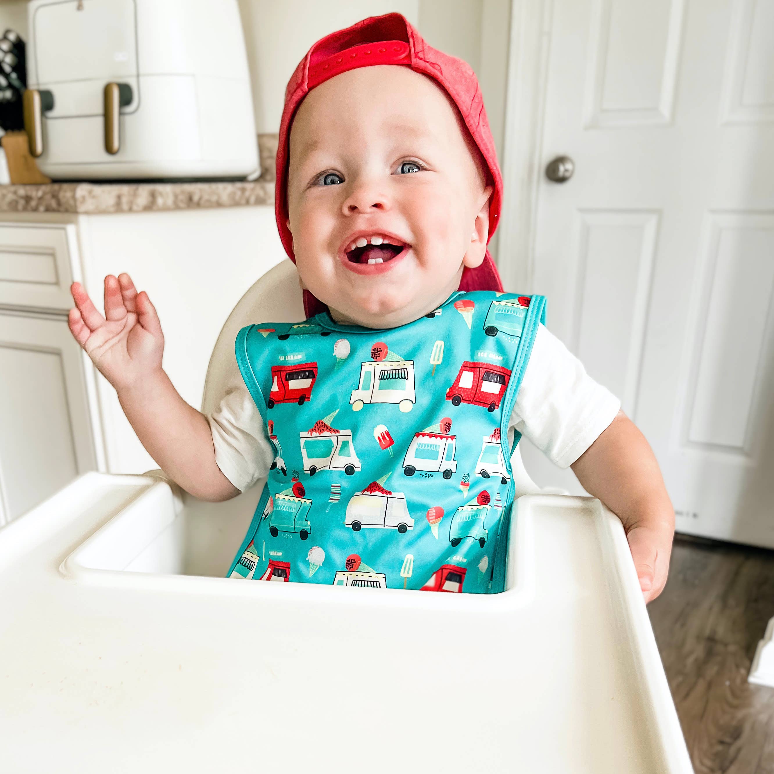 Ice Cream Truck Bapron: Toddler (6m-3T)-Little Sprout