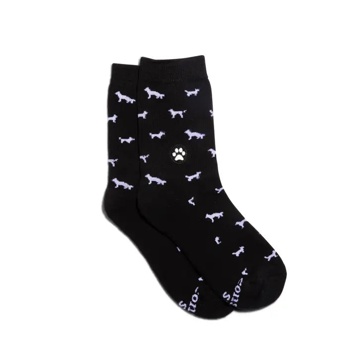 Kids Socks that Save Dogs 4-6Y-Little Sprout