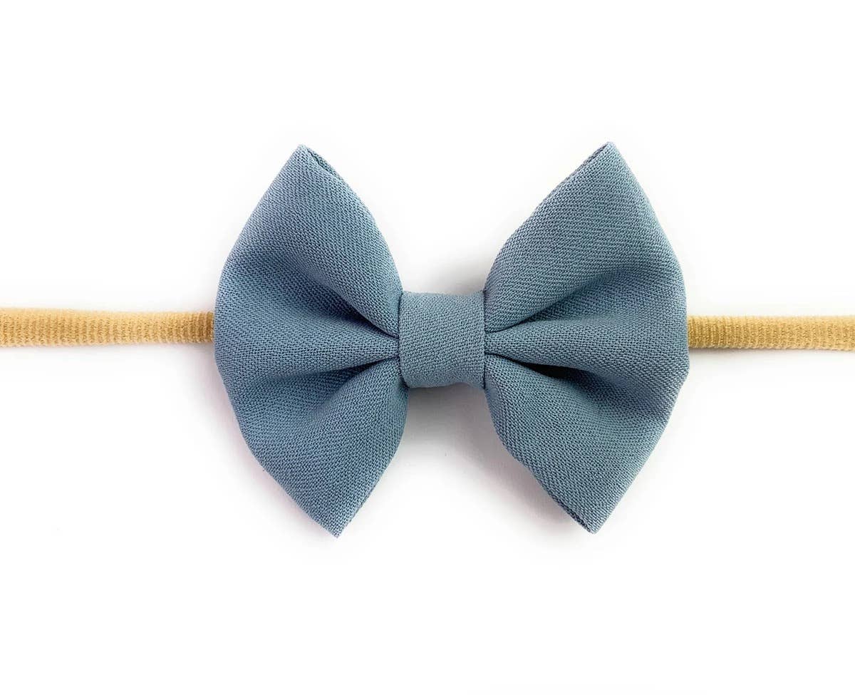 Infant Headband - Fanny Hair Bow Headband for Babies: Black-Little Sprout