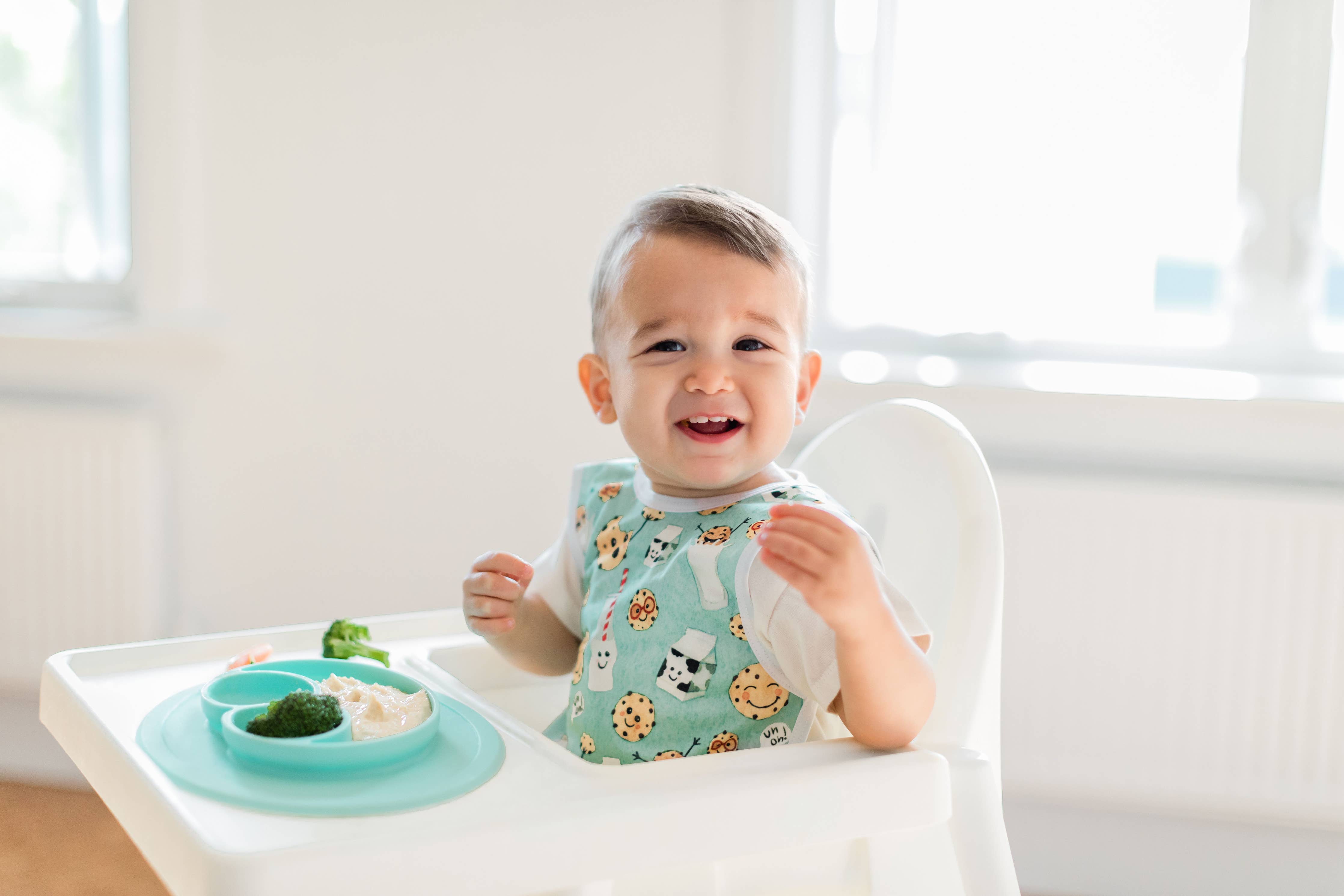 Cookies And Milk Bapron: Toddler (6m-3T)-Little Sprout