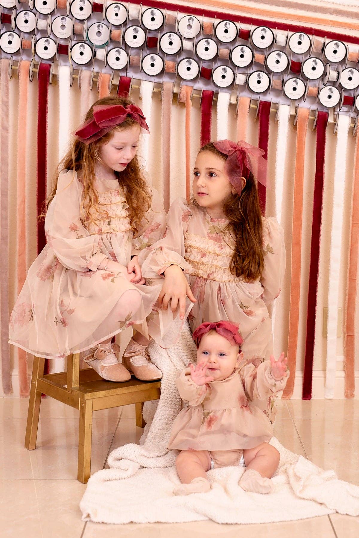 Primrose Bow Headband - Mushroom Taupe (Handmade in the USA!): Mushroom Taupe-Little Sprout
