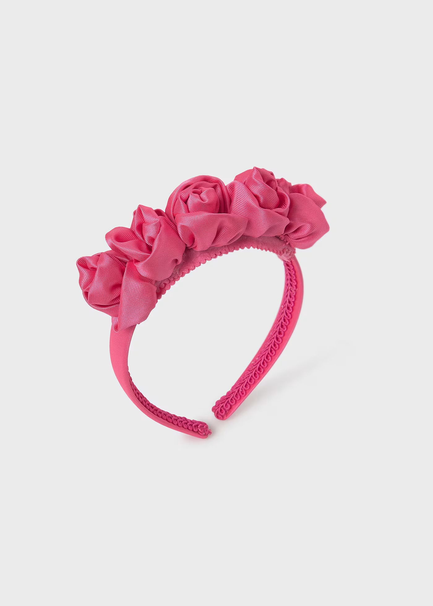 Mikado Flower Headband - Fuchsia-Little Sprout